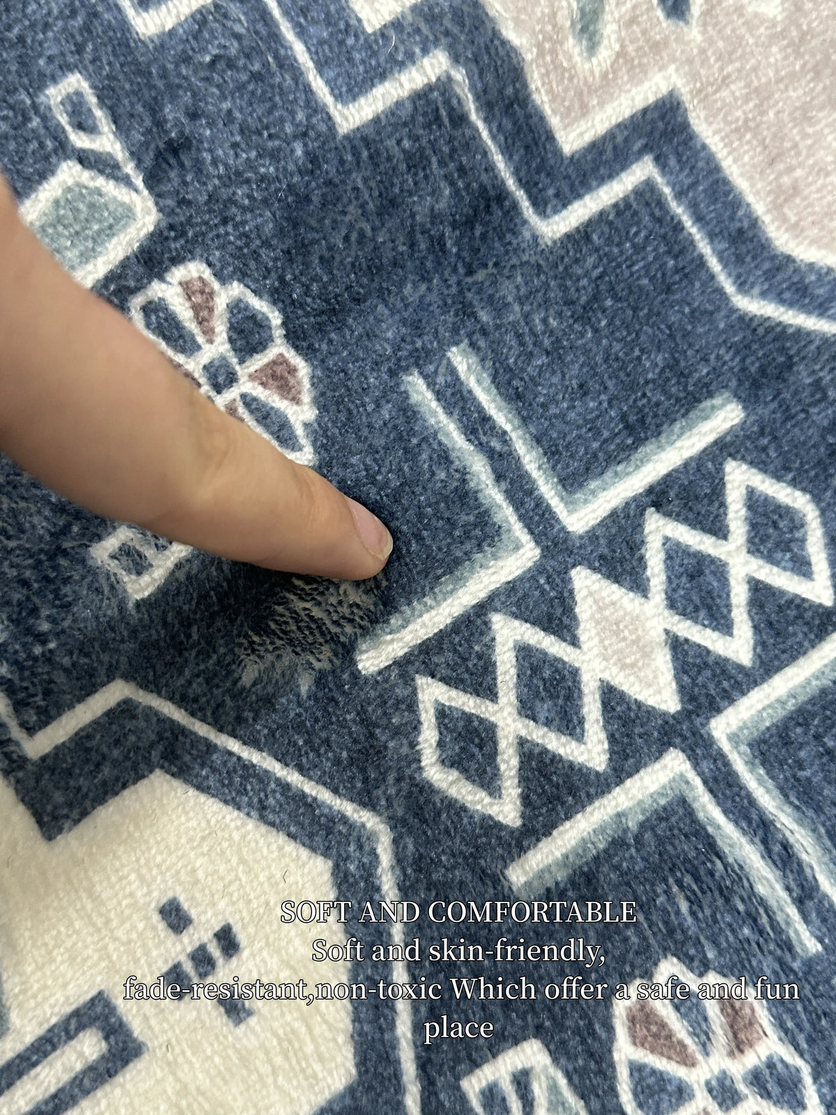 Halfronde Deurmat Buitenmat Antislip Mozaïek Vintage Bloemenpatroon Geometrisch Design Balkon Ingang | Sulvida