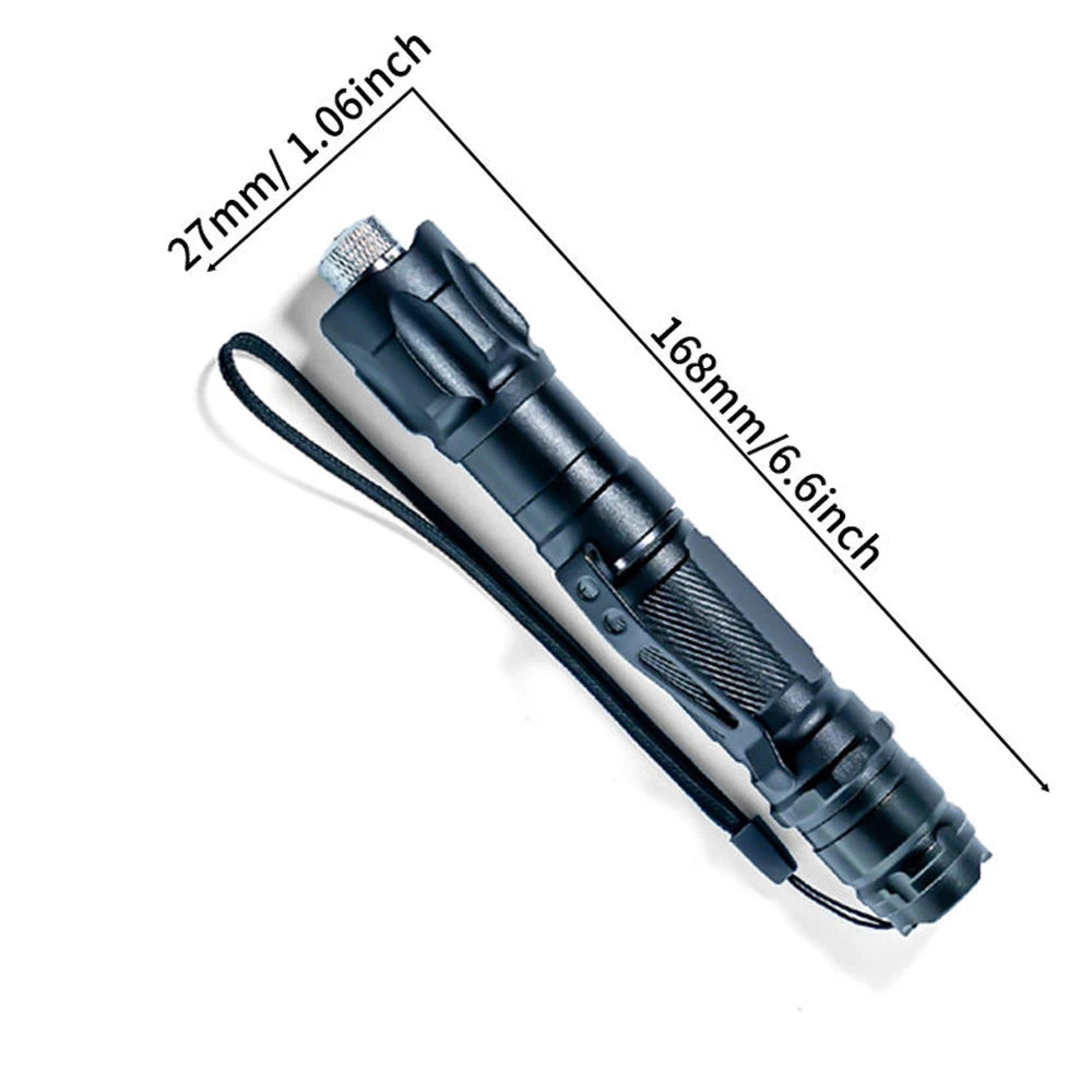 Verstelbare Laserpen voor Katten & Presentaties - Focusbaar Laserapparaat met Groene & Rode Straal USB | Sulvida