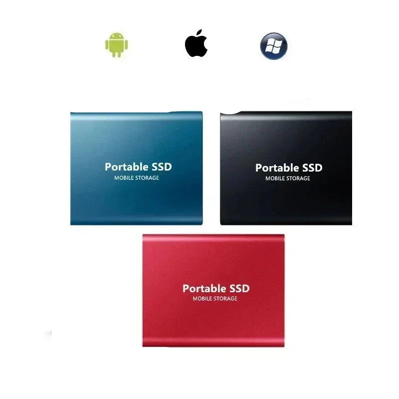 Externe SSD Harde Schijf Draagbaar met Hoge Snelheid – Compact Opslagapparaat voor USB-C voor Laptop Telefoon Computer – Externe Opslag Schijf | Sulvida