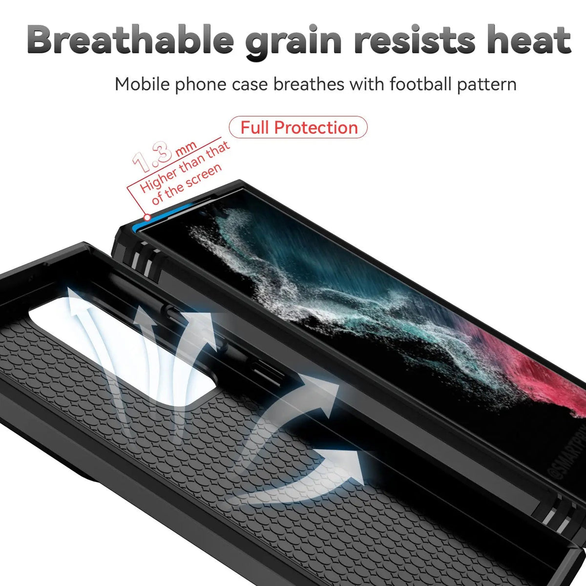 Coque de téléphone avec support et protection des objectifs pour Samsung Galaxy S23 Series, antichoc, en silicone | Sulvida