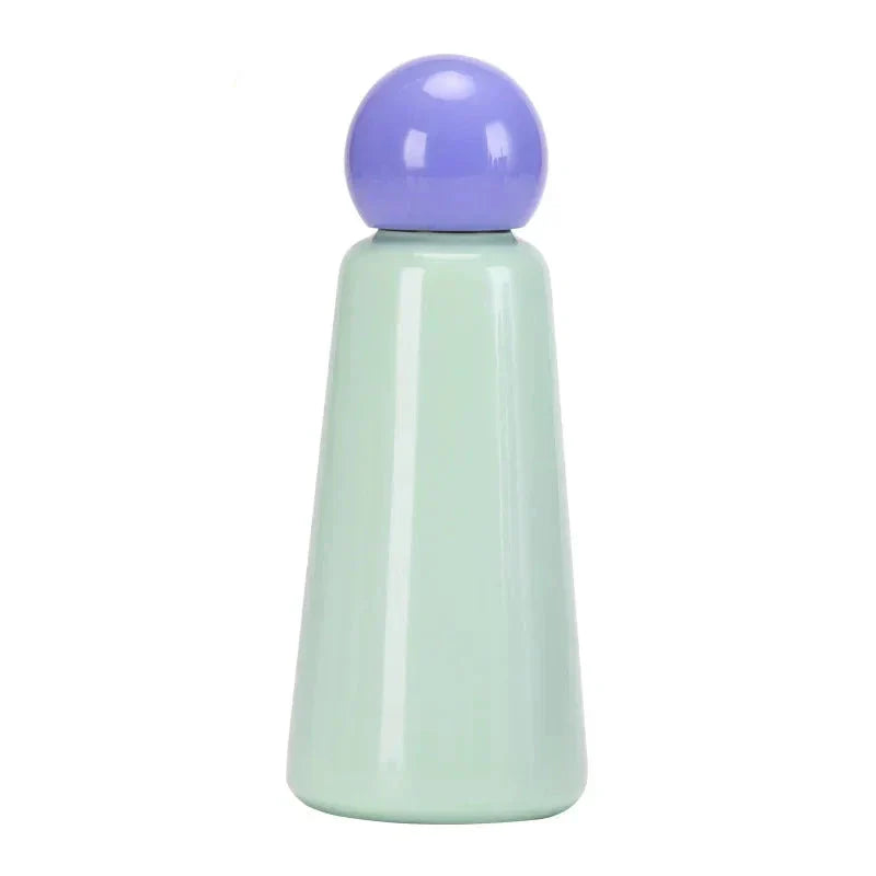 Bouteille isotherme en acier inoxydable 500ml, design bicolore, bouteille isotherme chaud/froid, bouteille de sport et de voyage, étanche | Sulvida