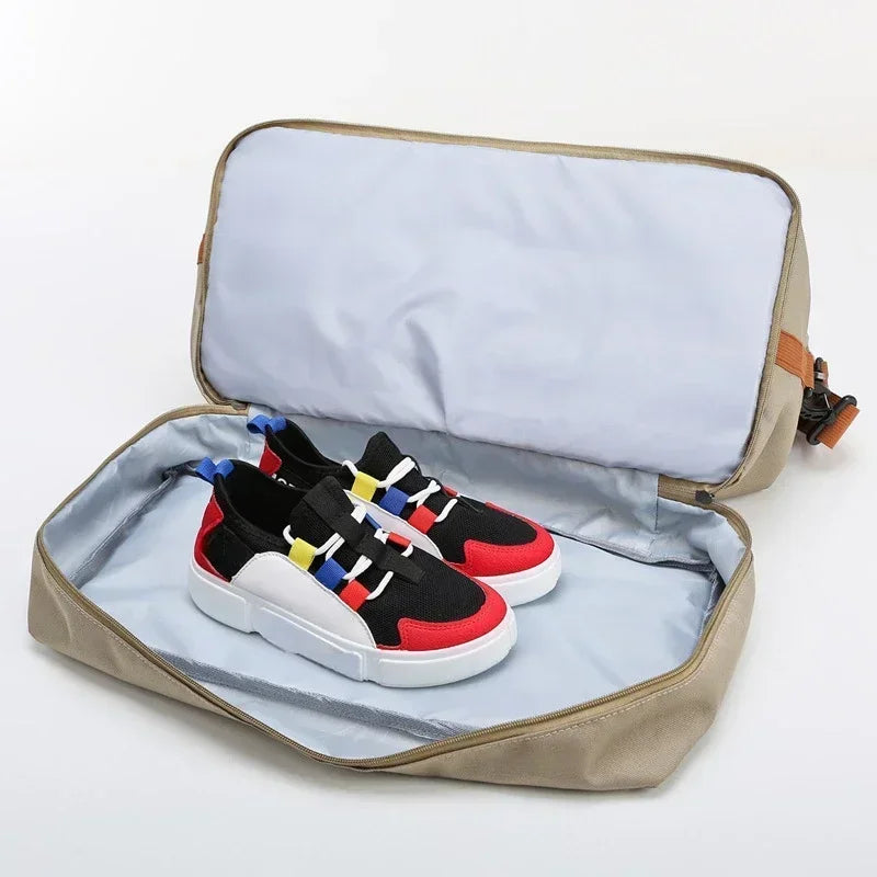 Multifunctionele Sporttas voor Dames 46×28×25cm Waterafstotend met Schoenenvak voor Fitness Gym Reizen | Sulvida