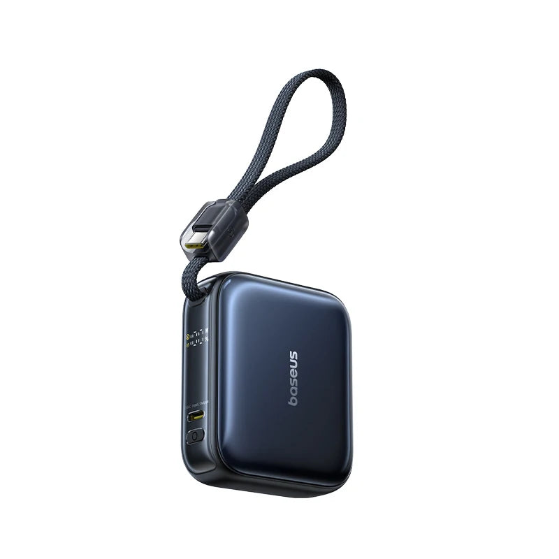 Draagbare Powerbank 10000mAh 45W USB-C Snellader Compact Zakformaat Digitaal Display Smartphone Tablet | Sulvida