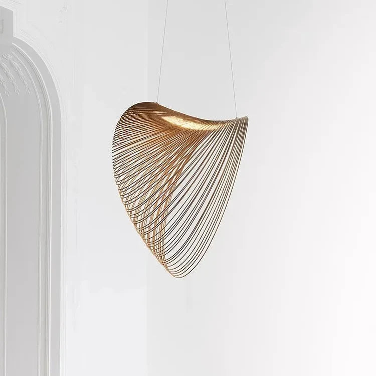 Gevlochten hanglamp bamboe natuurlijk design woonkamer eetkamer slaapkamer sfeerverlichting decoratief | Sulvida