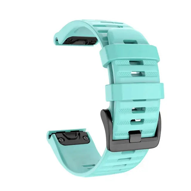 Bracelet de montre en silicone sportif universel, interchangeable, coloré, confortable et respirant, QuickFit 20mm 22mm 26mm | Sulvida