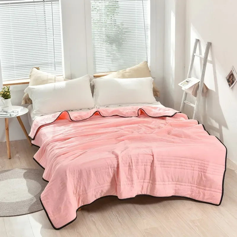 Zomerdeken met Koeleffect Lichtgewicht Ademend Dekbed voor Warme Nachten Comfortabel Slapen 150×200 tot 220×240 cm | Sulvida