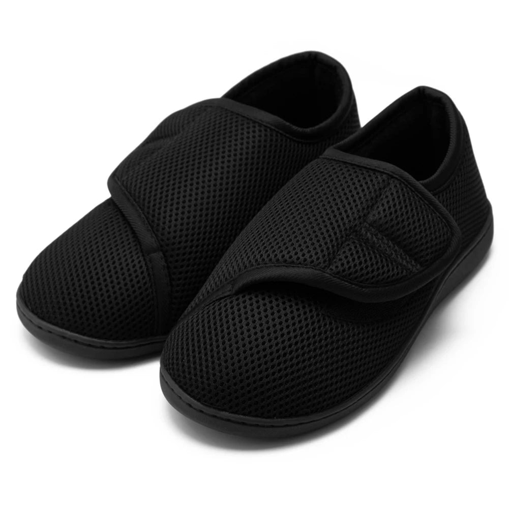 Orthopedische Schoenen met Klittenband – Verstelbare Pantoffels voor Gezwollen Voeten en Optimaal Comfort | Sulvida