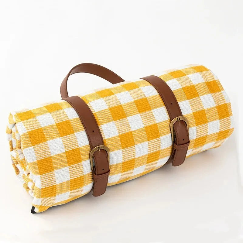 Picknickkleed Waterdicht Opvouwbaar Plaid met Draagtasje Outdoor Picknick Park Strand Camping Reizen | Sulvida