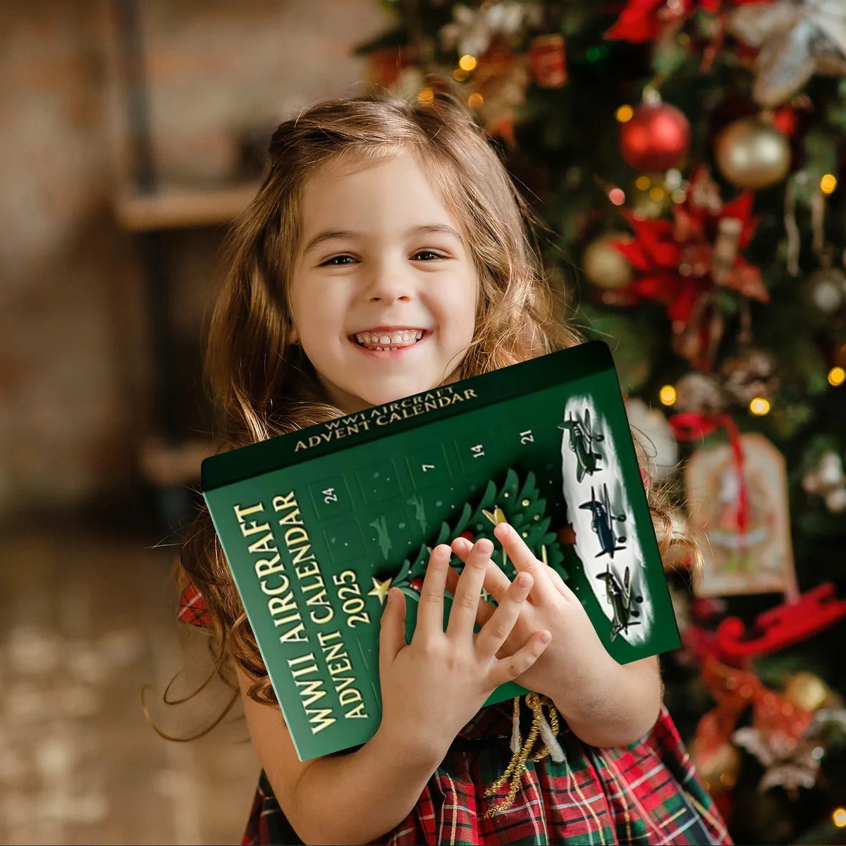 Historische Vliegtuigen Adventskalender 24 Dagen Verrassingscollectie Miniaturen Oorlogstuigen Cadeau | Sulvida