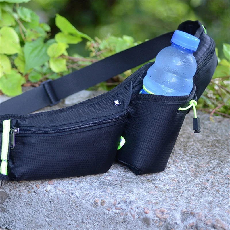 Hardloopheuptas met Fleshouder Waterdicht Sporttas Heupriem voor Joggen Fitness Trail Running Outdoor Sporten | Sulvida