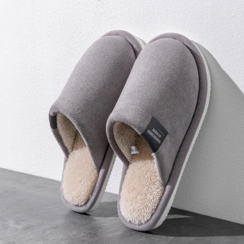 Suède Pantoffels Heren Binnenshuis Antislip Winterschoenen Sloffen Indoor Huisschoenen Stil Warm Comfortabel | Sulvida