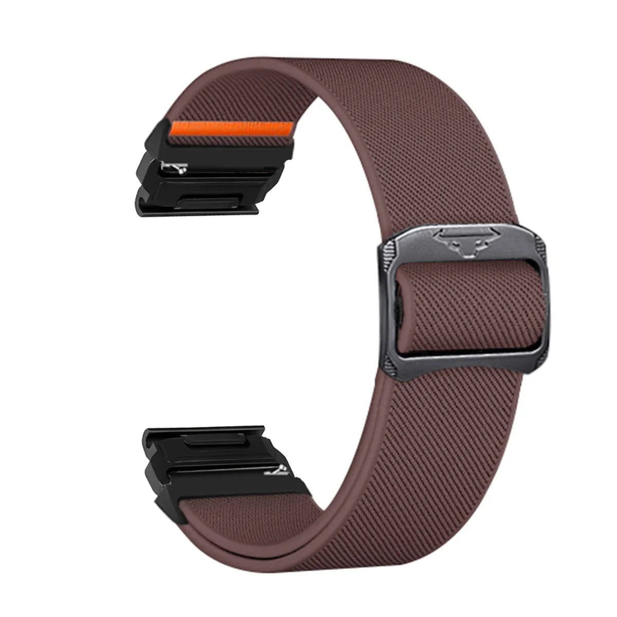 Bracelet de montre en nylon 22-26 mm style militaire Garmin résistant à l’usure, réglable, noir, gris, vert, unisexe, sportif | Sulvida