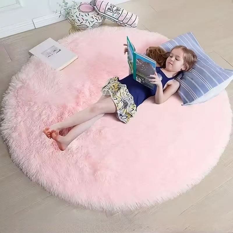 Hoogpolig Vloerkleed Zacht Pluche voor Woonkamer Slaapkamer Comfortvol Interieur Tapijt Decoratief 60-120cm | Sulvida