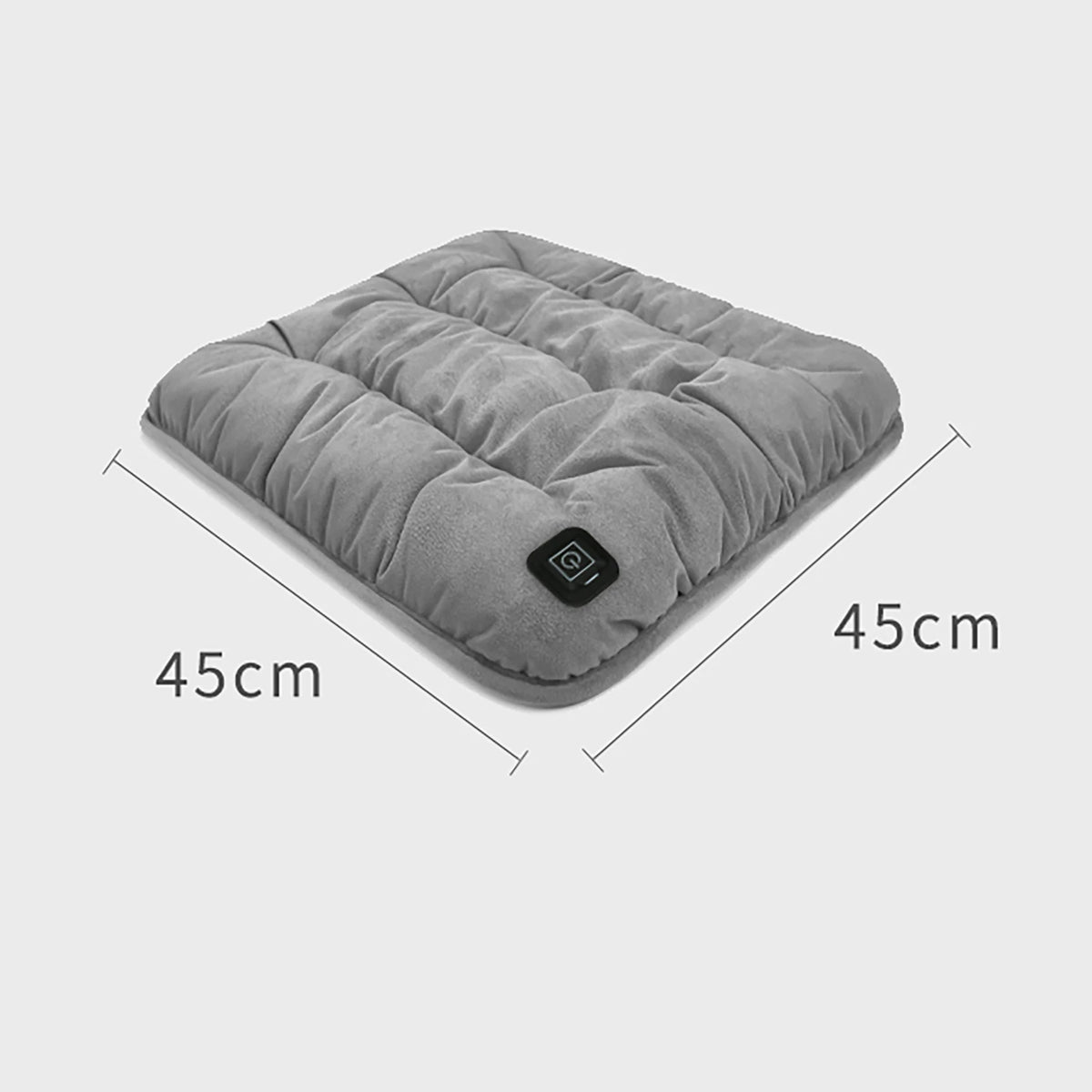 USB Verwarmingskussen 45x45 cm Fluweel Verstelbare Temperatuur Stoelverwarming voor Huisdieren Thuis Kantoor Auto | Sulvida