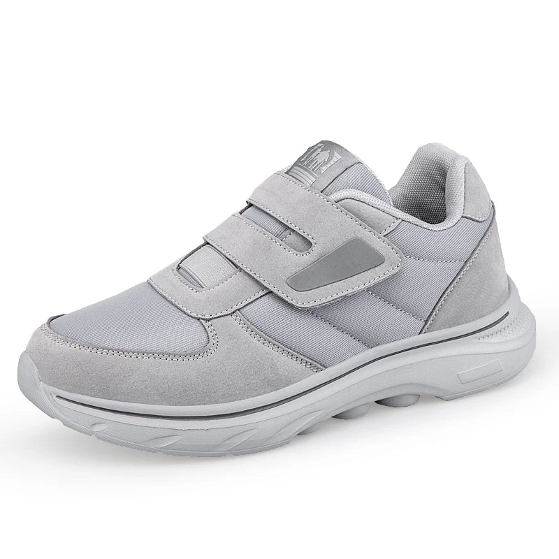 Orthopedische Herenschoenen Verstelbaar Mesh Ademend Klittenband Extra Breed Comfortabel Voetondersteuning | Sulvida