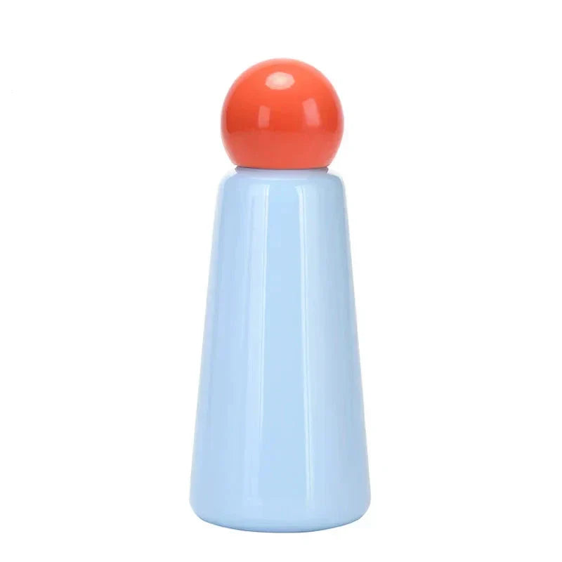 Bouteille isotherme en acier inoxydable 500ml, design bicolore, bouteille isotherme chaud/froid, bouteille de sport et de voyage, étanche | Sulvida