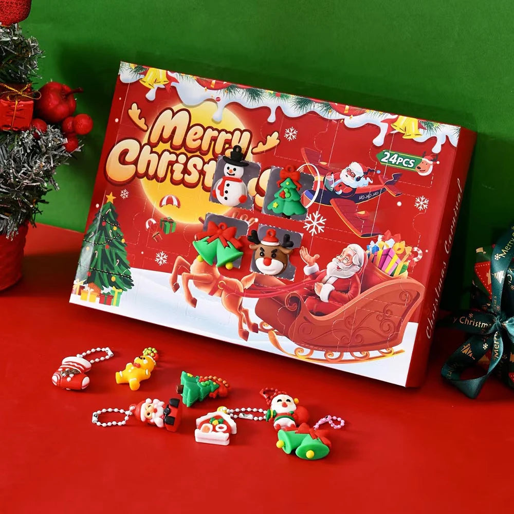 Adventskalender met Schatzoek Opdrachtjes voor Kinderen - Kerstdecoratie en Speelse Cadeau-Ervaring Countdown | Sulvida