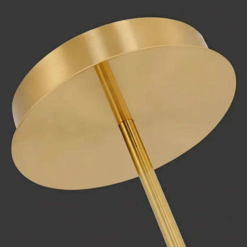 Lineaire Hanglamp LED IJzer Siliconen Zwart Goud Dimbaar Eetkamer Woonkamer Slaapkamer Modern Design | Sulvida