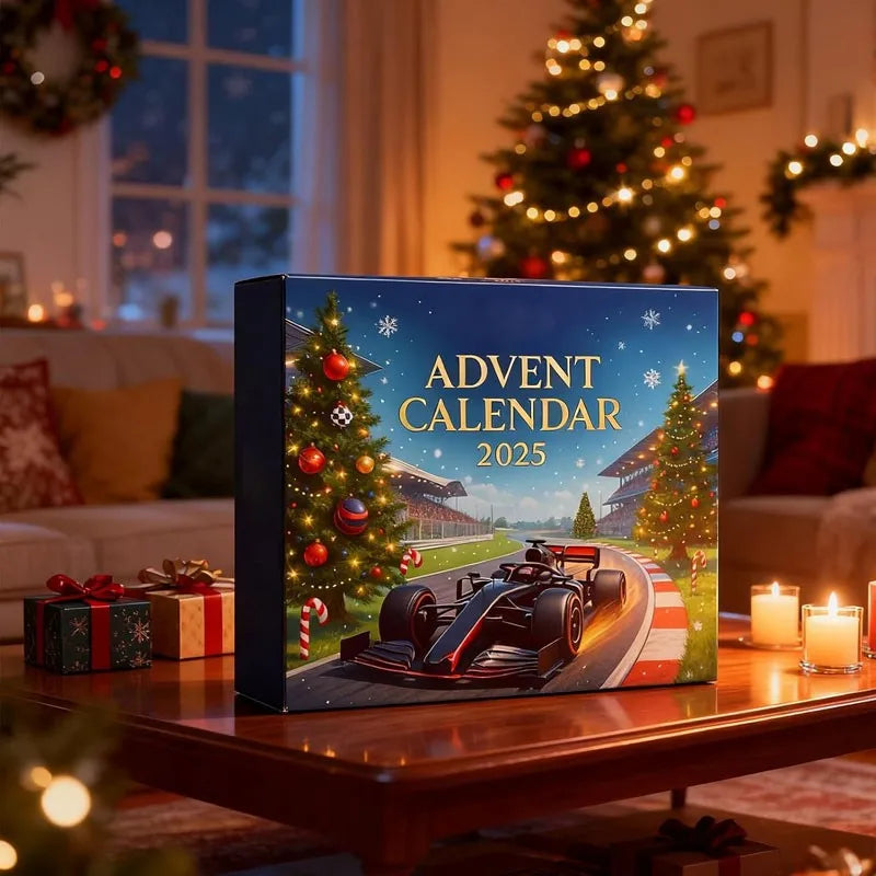 Racesport Adventskalender met 24 Verrassingen voor Autosportfans Verzamelaars Kerst Cadeau Countdown | Sulvida