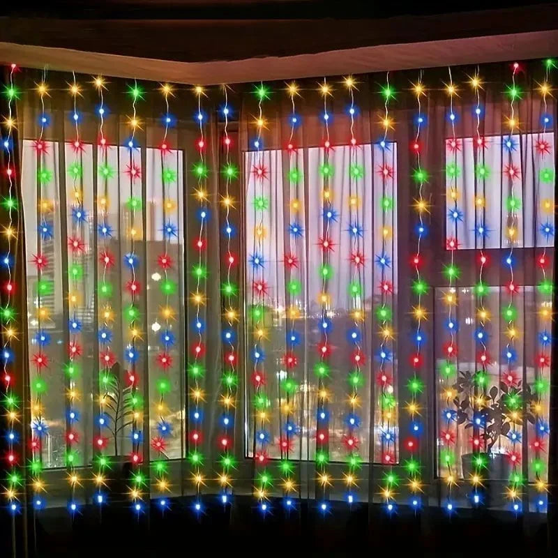 LED Gordijnverlichting met Afstandsbediening USB Zilverkleurig Draad Sfeerlicht Slaapkamer Decoratie | Sulvida