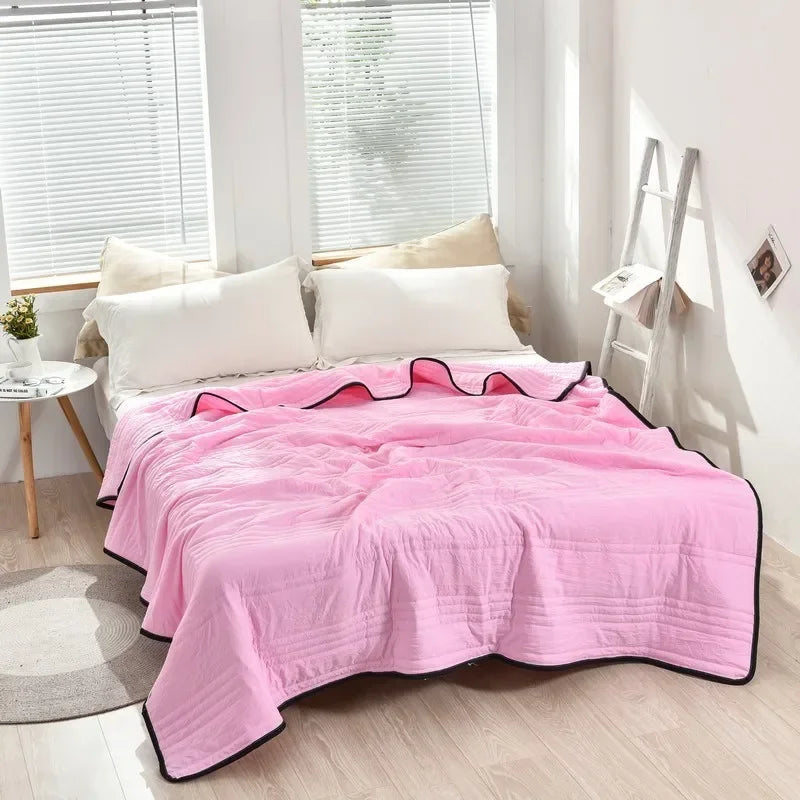 Zomerdeken met Koeleffect Lichtgewicht Ademend Dekbed voor Warme Nachten Comfortabel Slapen 150×200 tot 220×240 cm | Sulvida