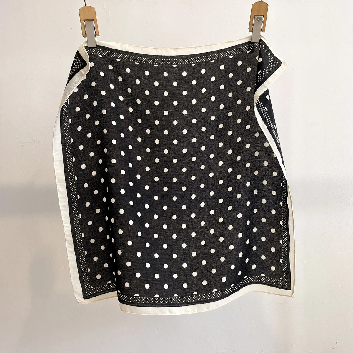 Vierkante Hoofddoek Dames Katoengevoel Print Hals Haar Accessoire Mode Bandana Multifunctioneel 68x68cm | Sulvida