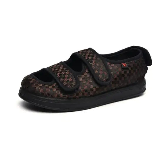 Verstelbare Orthopedische Sandalen met Klittenband Mesh Zomer Comfortschoenen voor Brede Voeten Dames | Sulvida