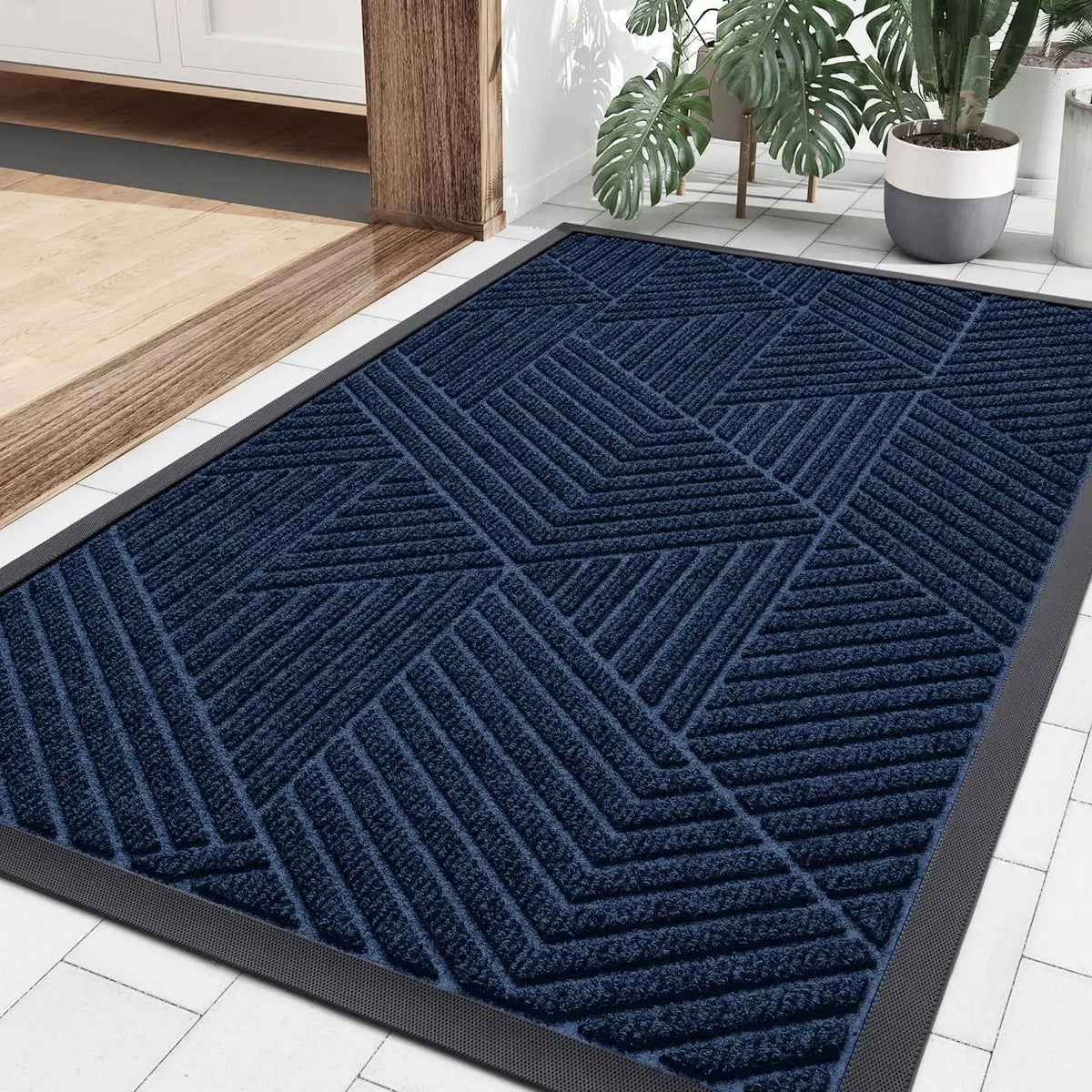 Antislip Deurmat Absorberend Laag Profiel Indoor Outdoor Entree Tapijt Vuil Vocht Opvangmat Huis Hal Woning | Sulvida