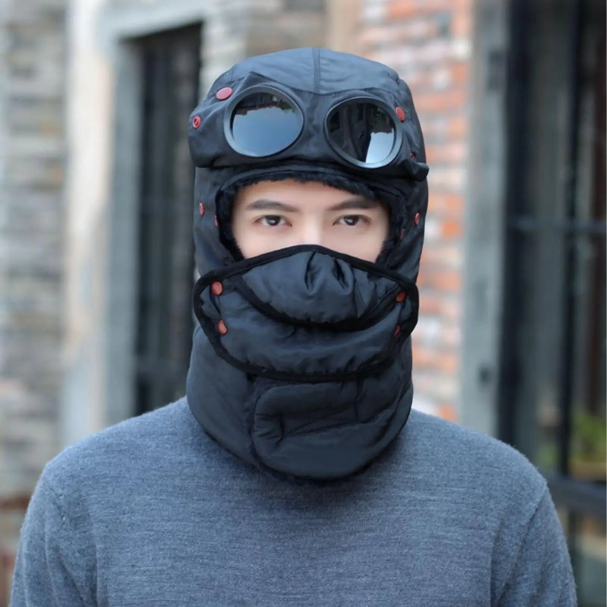 Thermische Winddichte Muts met Gezichtsbescherming – Wintermuts Skimasker Balaclava Hoofdbedekking Outdoor | Sulvida