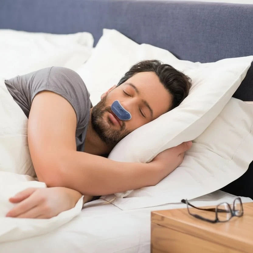 Compact Neusventilator voor Rustige Slaap Ademsteun Oplaadbaar USB Anti-Snurk Luchtwegopener Ademhaling | Sulvida