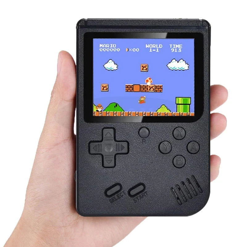Retro Gameconsole 400 Klassieke Spellen Handheld Arcade Spelcomputer met Oplaadbare Accu en TV-Aansluiting | Sulvida