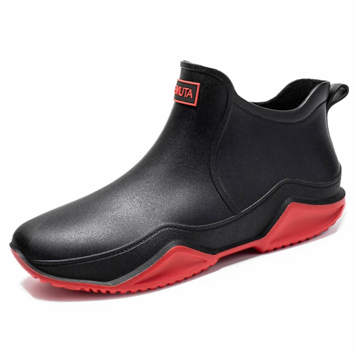 Waterdichte Enkellaarzen Dames Heren Antislip Regenlaarzen PVC Gekleurd Unisex Seizoenbestendig Tuinschoenen | Sulvida