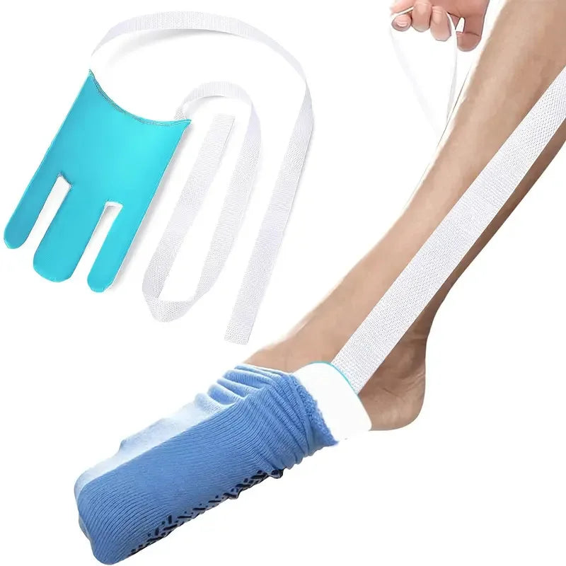 Sokhulp Aantrekhulp Antislip Zonder Bukken voor Ouderen Senioren bij Artritis Herstel Dagelijks Comfort | Sulvida