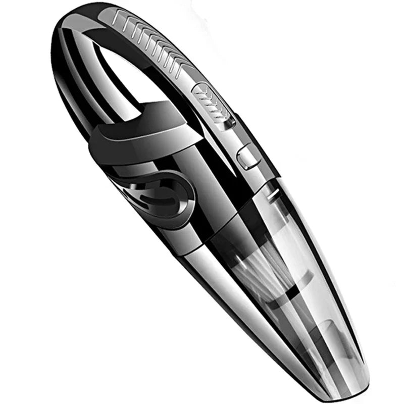 Draadloze Handstofzuiger Cycloon 120W Zwart Rood Auto Thuis Polster Dierenhaar Krachtige Zuigkracht Draagbaar | Sulvida