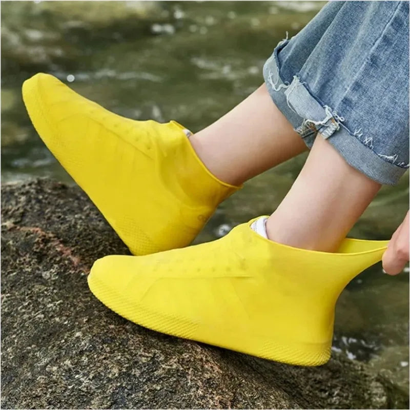 Siliconen Regenoverschoenen Waterdicht Antislip Herbruikbaar Schoenhoezen voor Dames en Heren Outdoor | Sulvida