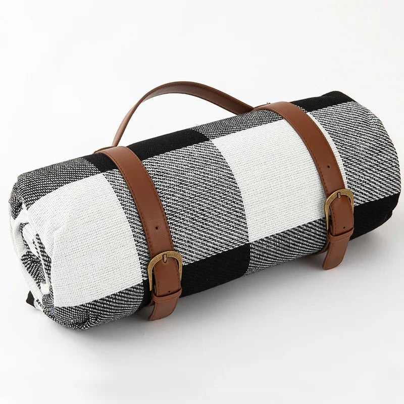 Picknickkleed Waterdicht Opvouwbaar Plaid met Draagtasje Outdoor Picknick Park Strand Camping Reizen | Sulvida
