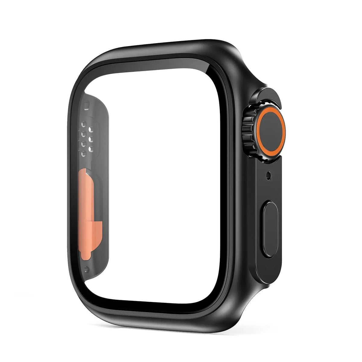 Coque de protection en verre trempé pour Apple Watch Series 7 8 SE 45mm 44mm 41mm 40mm, protection d’écran pour montre connectée | Sulvida