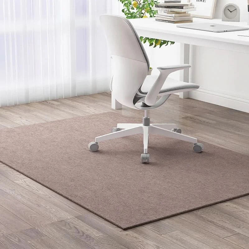 Tapis de chaise de bureau 120x90 cm Transparent - Protection de sol pour parquet, stratifié et carrelage - Sous-main antidérapant pour espace de travail | Sulvida