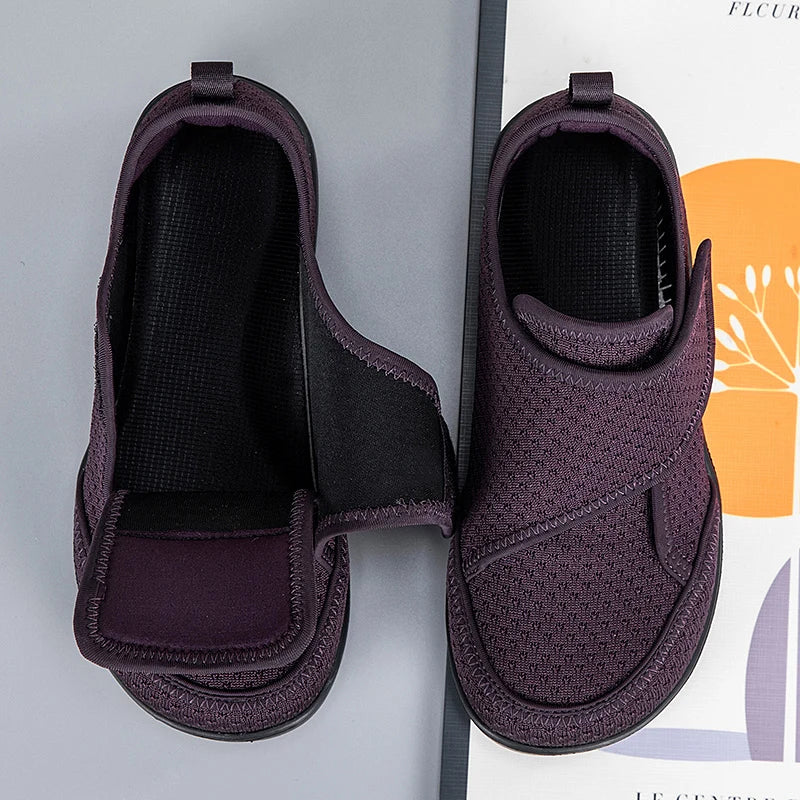 Verstelbare Orthopedische Schoenen voor Brede Voeten Hallux Valgus Unisex Comfortschoenen Wandelen Dagelijks | Sulvida