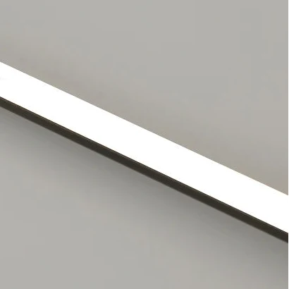 Moderne LED Wandlamp Zwart Aluminium I-Vorm 60-100cm Uplight Downlight Sfeerlicht Woonkamer Slaapkamer Gang | Sulvida