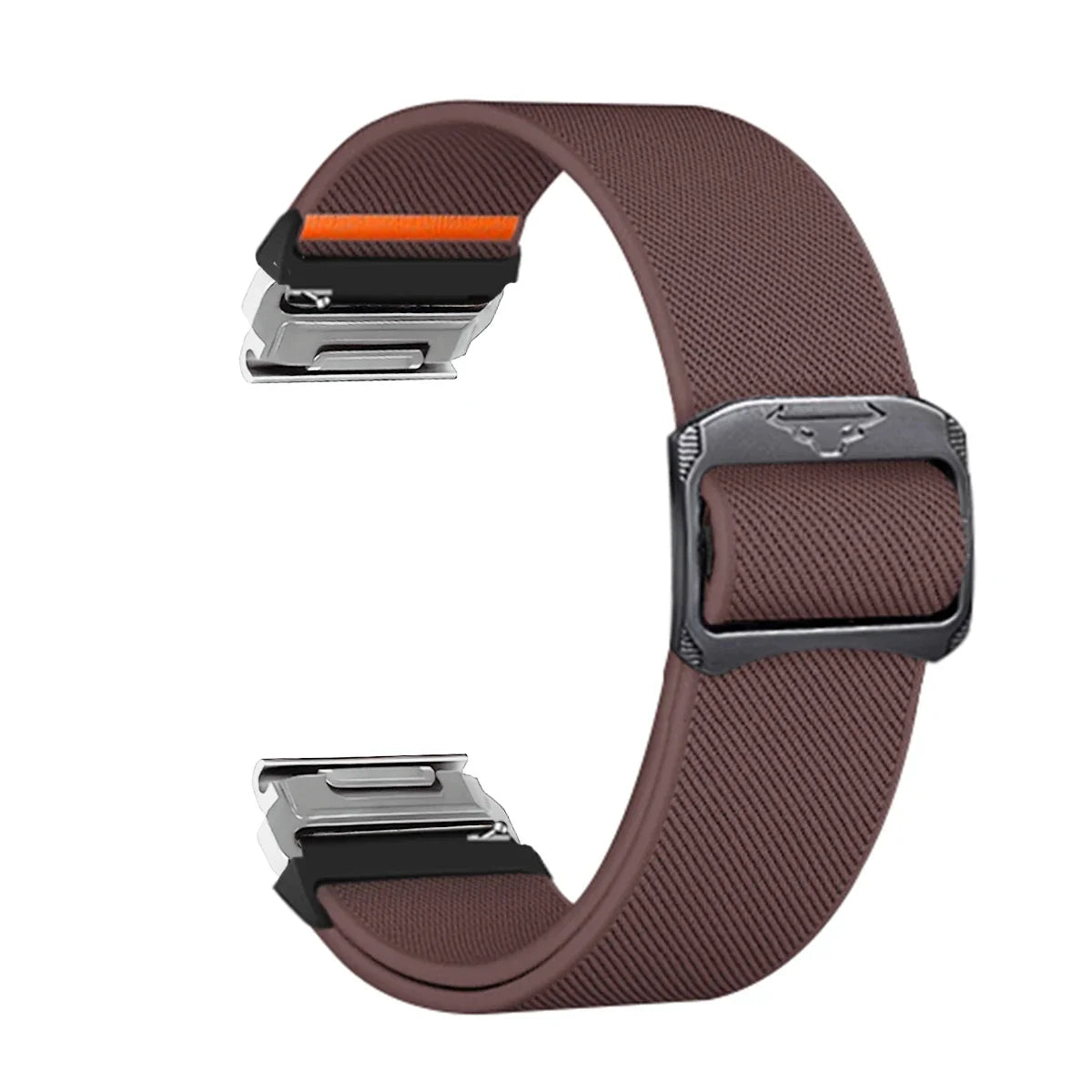 Bracelet de montre en nylon 22-26 mm style militaire Garmin résistant à l’usure, réglable, noir, gris, vert, unisexe, sportif | Sulvida