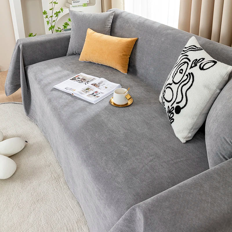 Meubelbeschermer met Franjes Waterdicht Spandex Polyester Hoes voor Bank Bed Stoel Multifunctioneel Elegant | Sulvida