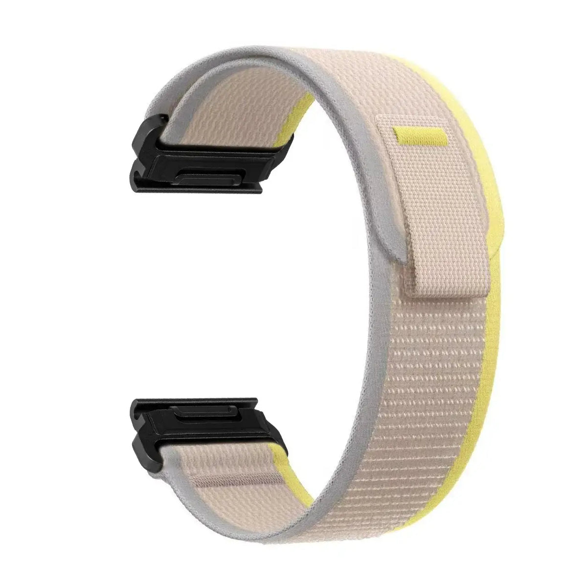 Bracelet universel en nylon pour smartwatch, fermeture autoagrippante respirante et réglable, 20mm 22mm 26mm, Apple Watch Samsung Galaxy | Sulvida