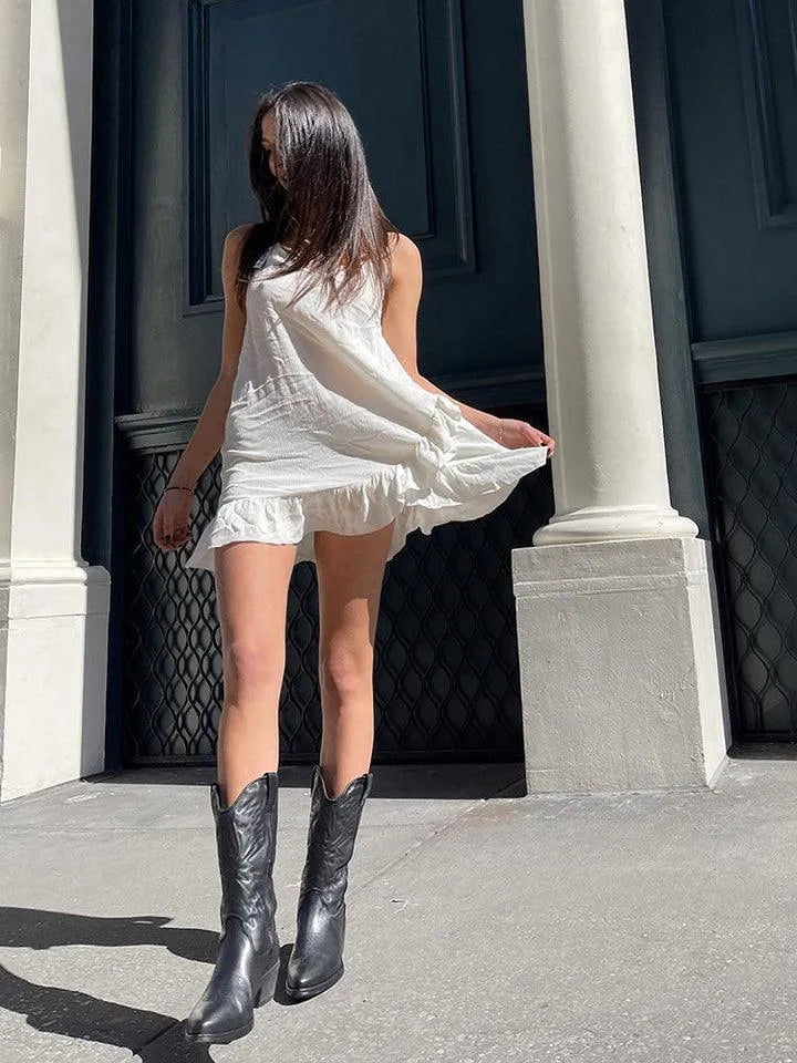 Bottes de cowboy pour femme, robustes et chics, bottes western au design tendance, pour toutes les saisons, au quotidien et pour les occasions festives | Sulvida