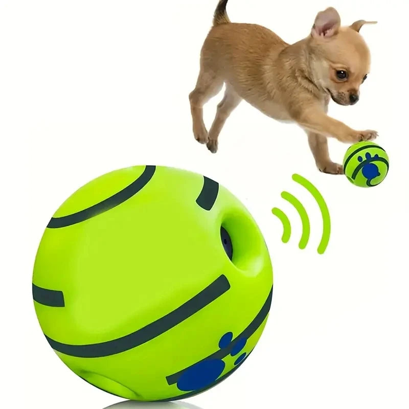Hondenspeelgoed - Grappige interactieve giggle-bal - Ballen voor honden IQ-training, interactief speelgoed voor huisdieren, stimulerend spel, mentale stimulatie en oefening