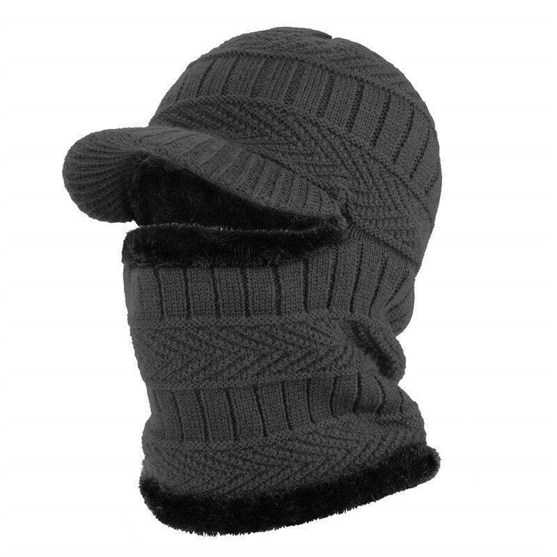 Unisex Muts en Sjaal Set Winter Acryl Breigoed Warm Knusse Accessoireset Gebreide Winterkleding Dames Heren | Sulvida