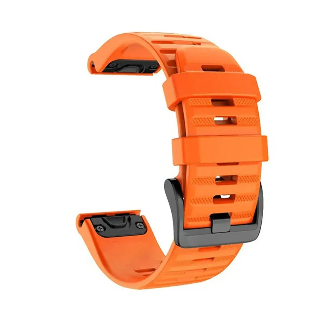 Bracelet de montre en silicone sportif universel, interchangeable, coloré, confortable et respirant, QuickFit 20mm 22mm 26mm | Sulvida