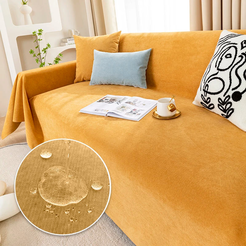 Meubelbeschermer met Franjes Waterdicht Spandex Polyester Hoes voor Bank Bed Stoel Multifunctioneel Elegant | Sulvida