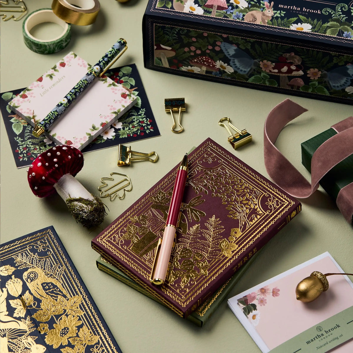 Adventskalender 24 Schrijfwaren – Dagelijkse Kantoor Verrassingen voor Kerst Creatief Journaling Cadeauset | Sulvida