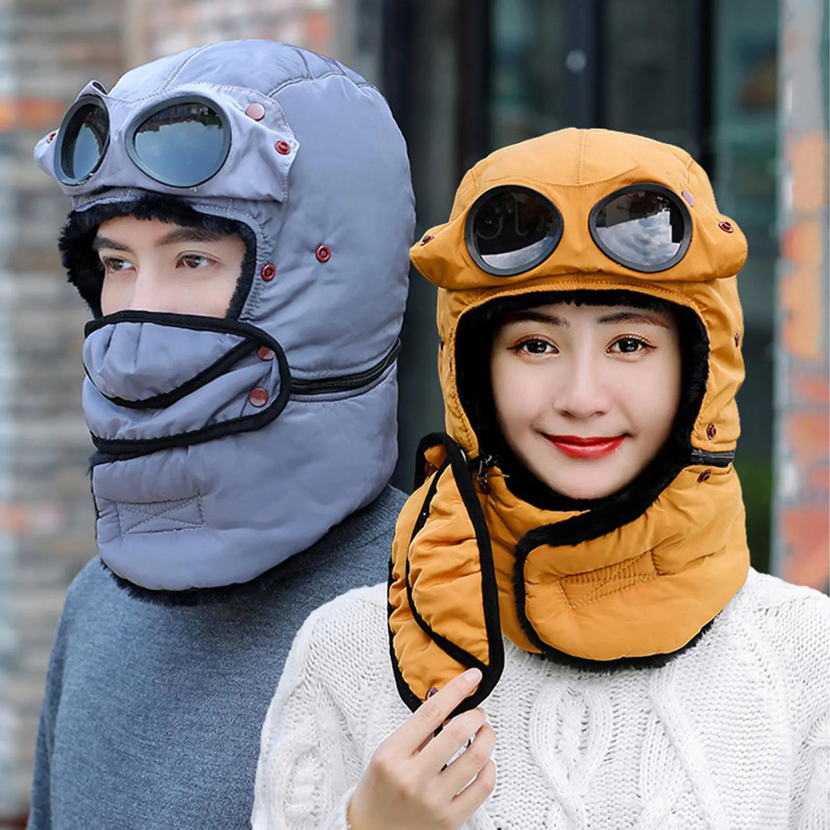 Thermische Winddichte Muts met Gezichtsbescherming – Wintermuts Skimasker Balaclava Hoofdbedekking Outdoor | Sulvida